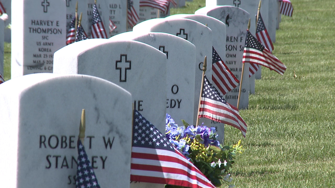 Fort Logan National Cemetery. Denver. May 28, 2012.