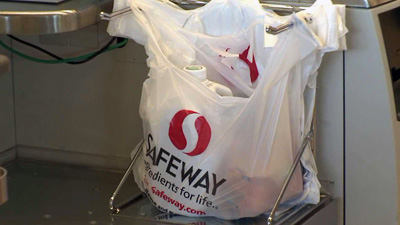 Plastic Safeway Grocery Bag