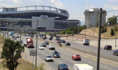 I-25 near 23rd Ave. in Denver. Photo: Colo. Dept. of Transportation