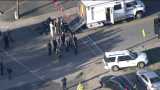 Aurora theater shooting, July 20, 2012 -- The scene from outside the suspect's apartment, which has reported been booby-trapped