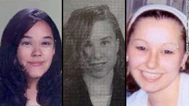 Gina DeJesus, left, Michelle Knight, center, and Amanda Berry