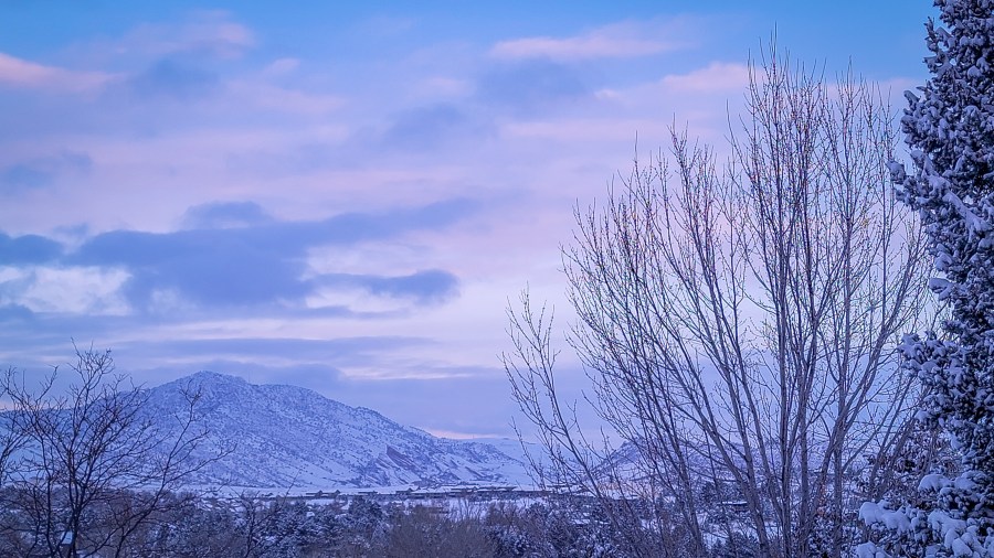 Morning after snowfall in Morrison