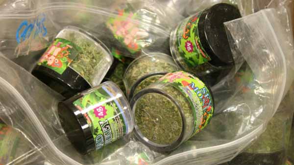 This synthetic marijuana paraphernalia was seized from a Denver SunMart in 2012. (Photo: Denver Police)