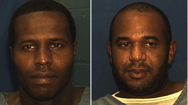 Charles Walker, left, was serving 15 years for murder. Joseph Jenkins was serving a 50-year sentence for murder and armed robbery. (Photo: CNN)