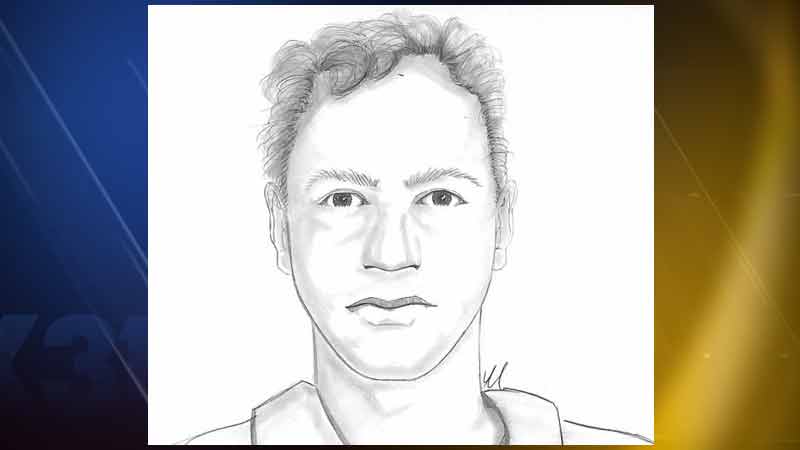 Police sketch of kidnap suspect