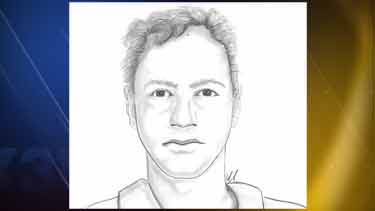 Police sketch of Aurora kidnap suspect