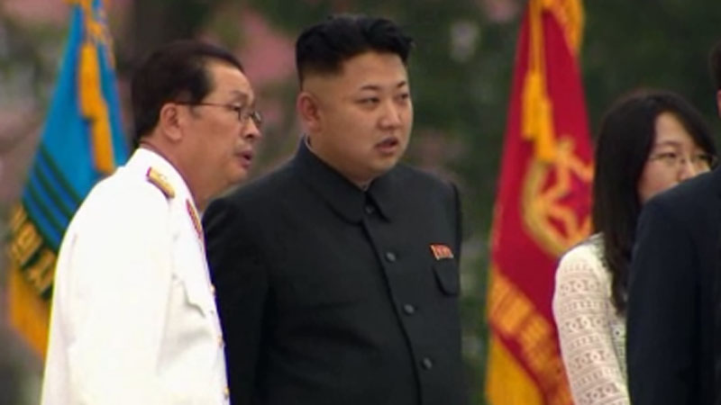 Jang Song Thaek (left) along with North Korean leader Kim Jong Un. (Photo: CNN)