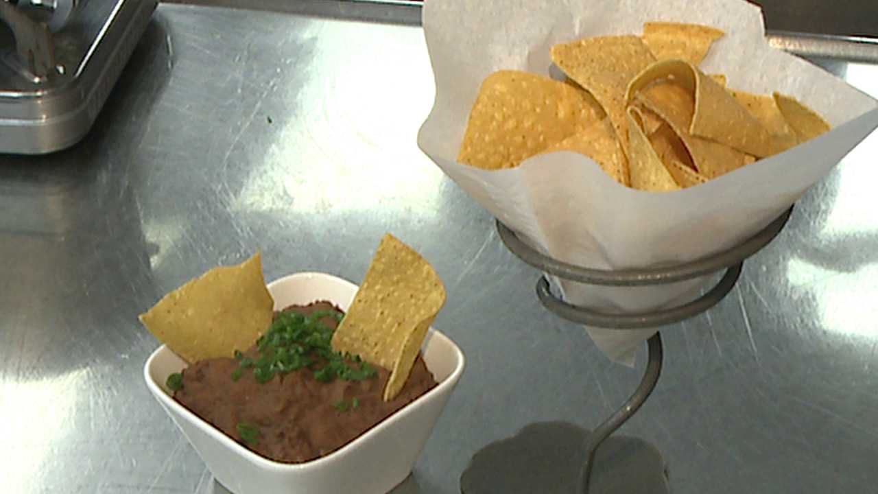 Chorizo bean dip