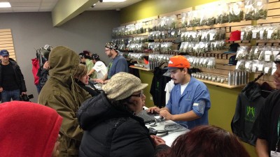 Retail marijuana sales