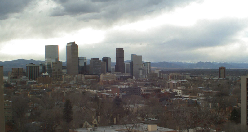 Clouds over Denver, March 26, 2014