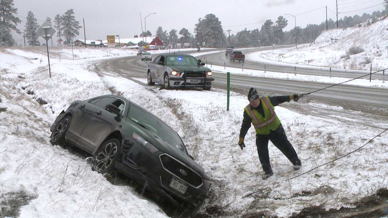 Wintery roadways