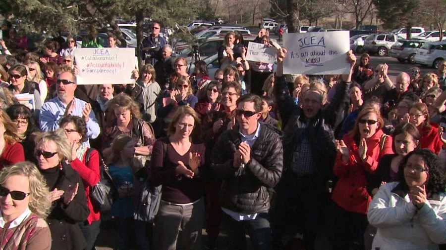 Jefferson County teachers rally