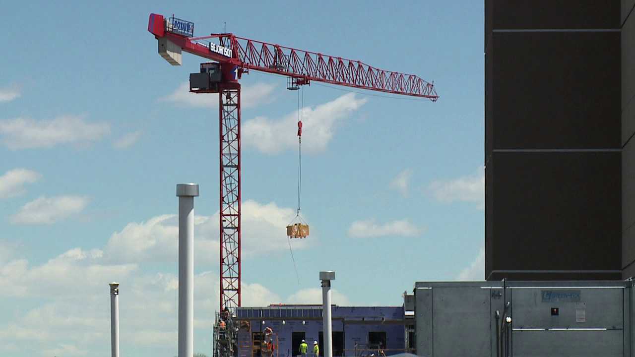 Crane in Cherry Creek North