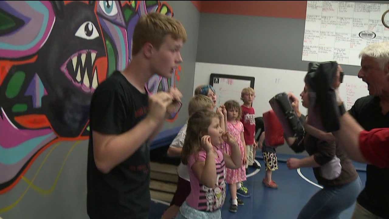 Anti-bullying class teaches kids to protect themselves