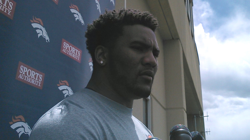 Denver Broncos safety T.J. Ward