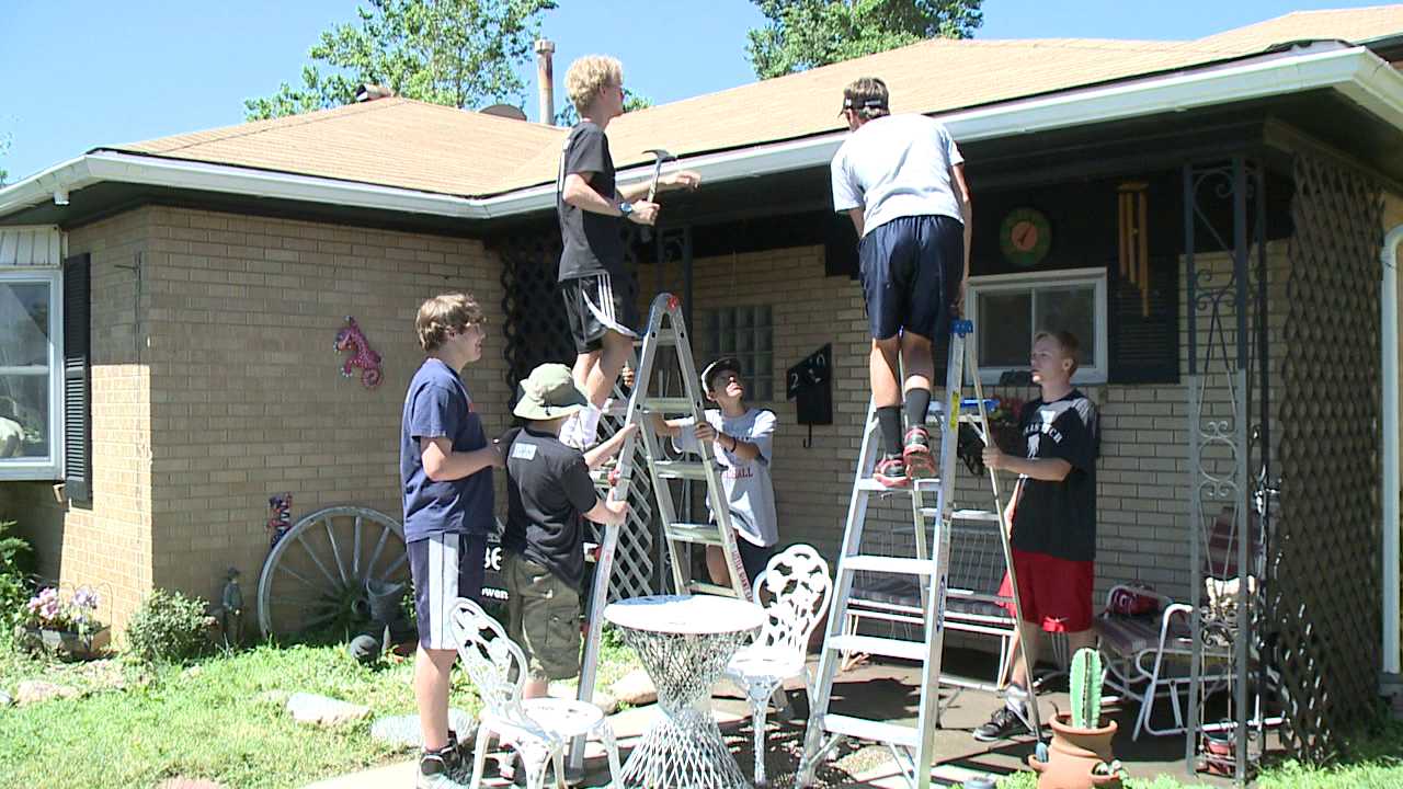 Teens from Simpsonville, S.C. fix up Denver woman's home