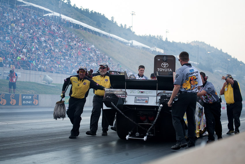 NHRA Mile-High Nationals at Bandimere Speedway, Morrison, Colo. July 18, 2014. Photo by: Joshua Maranhas