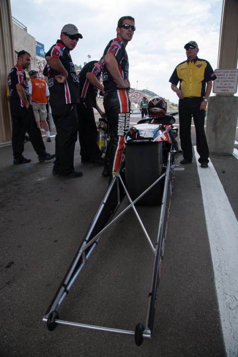 NHRA Mile-High Nationals at Bandimere Speedway, Morrison, Colo. July 18, 2014. Photo by: Joshua Maranhas