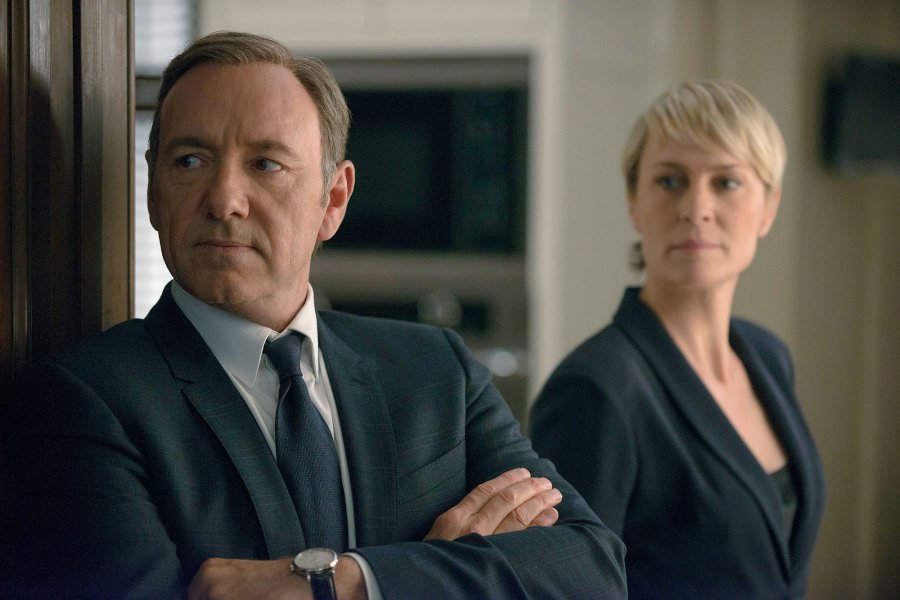 Netflix's "House of Cards," stars Kevin Spacey and Robin Wright.