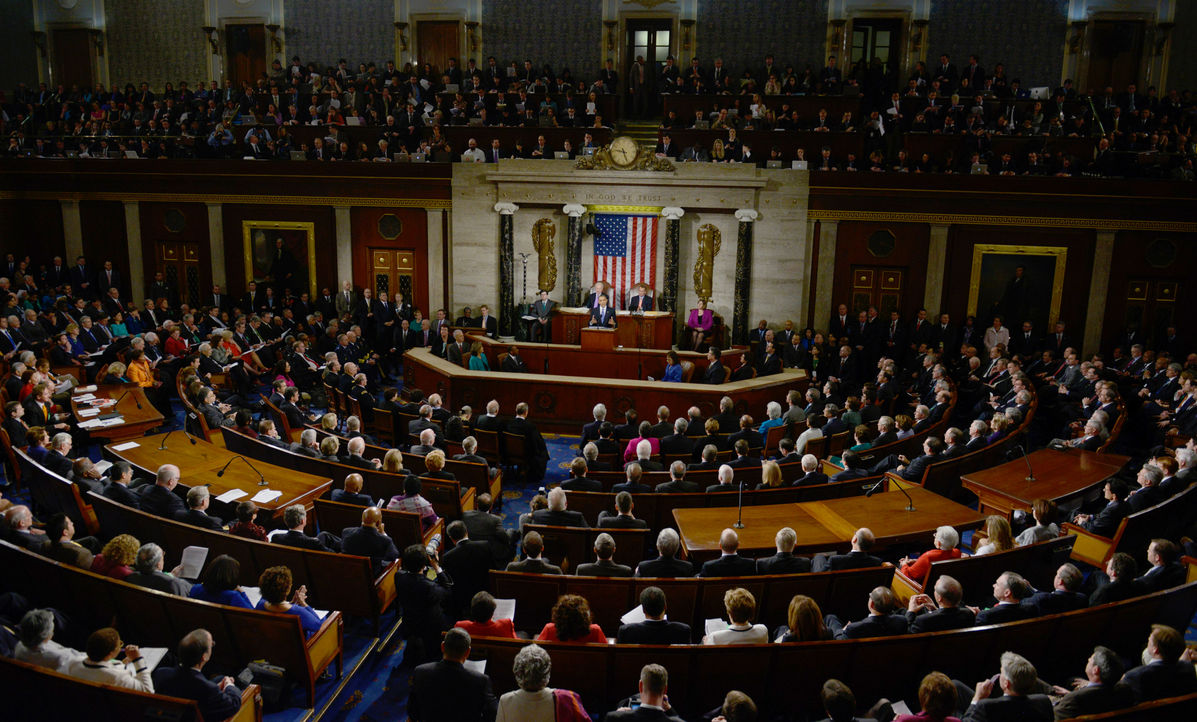 President Barack Obama delivers the annual State of the Union address in 2013. (Photo: BRENDAN SMIALOWSKI/AFP/Getty Images)