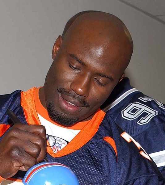 Former Broncos' running back Terrell Davis