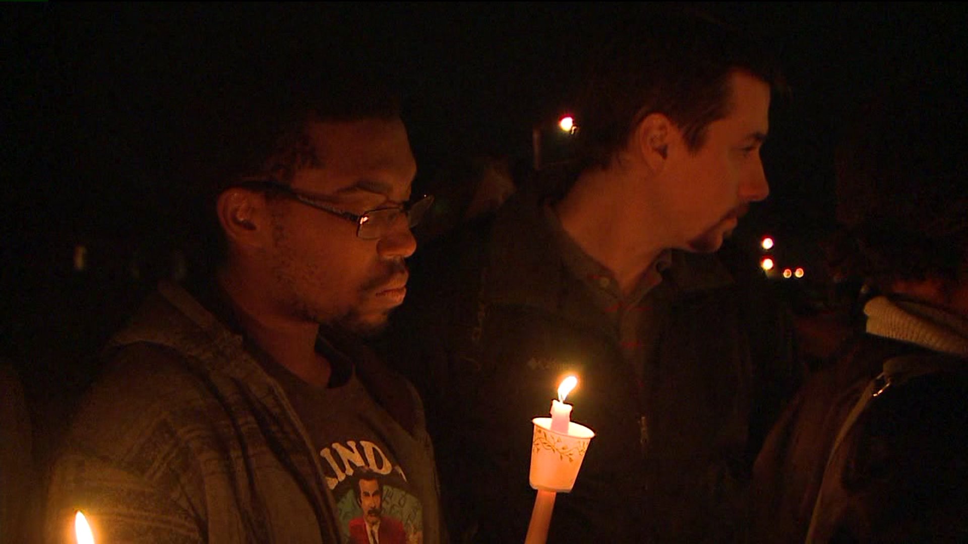 Community holds vigil after girl killed in police confrontation