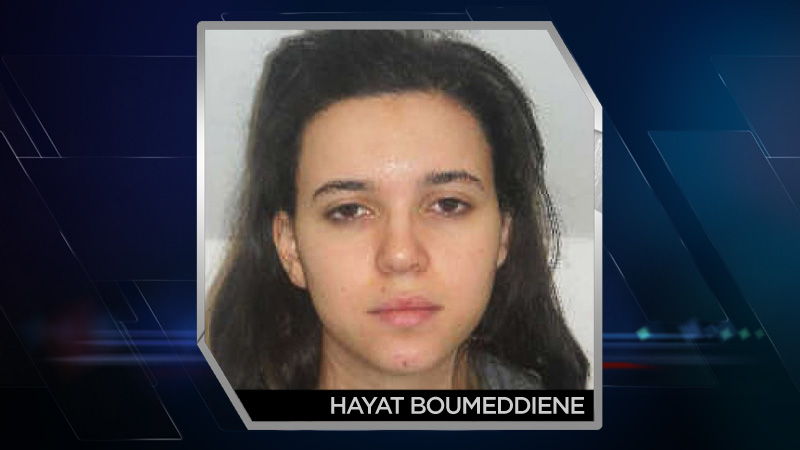 Hayat Boumeddiene, aged 26, known associate of Amedy Coulibaly. (Photo: Direction centrale de la Police judiciaire via Getty Images)