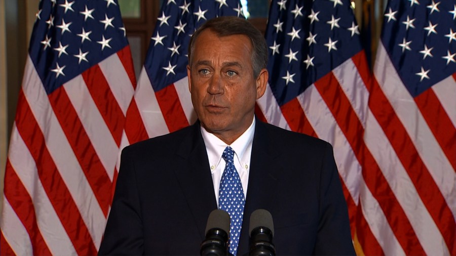 House Speaker John Boehner