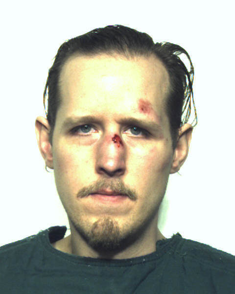 Eric Frein booking photo after being captured Thursday night.