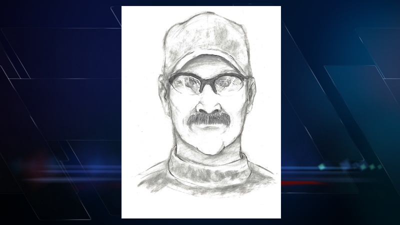 Sketch of Castle Rock police impersonator