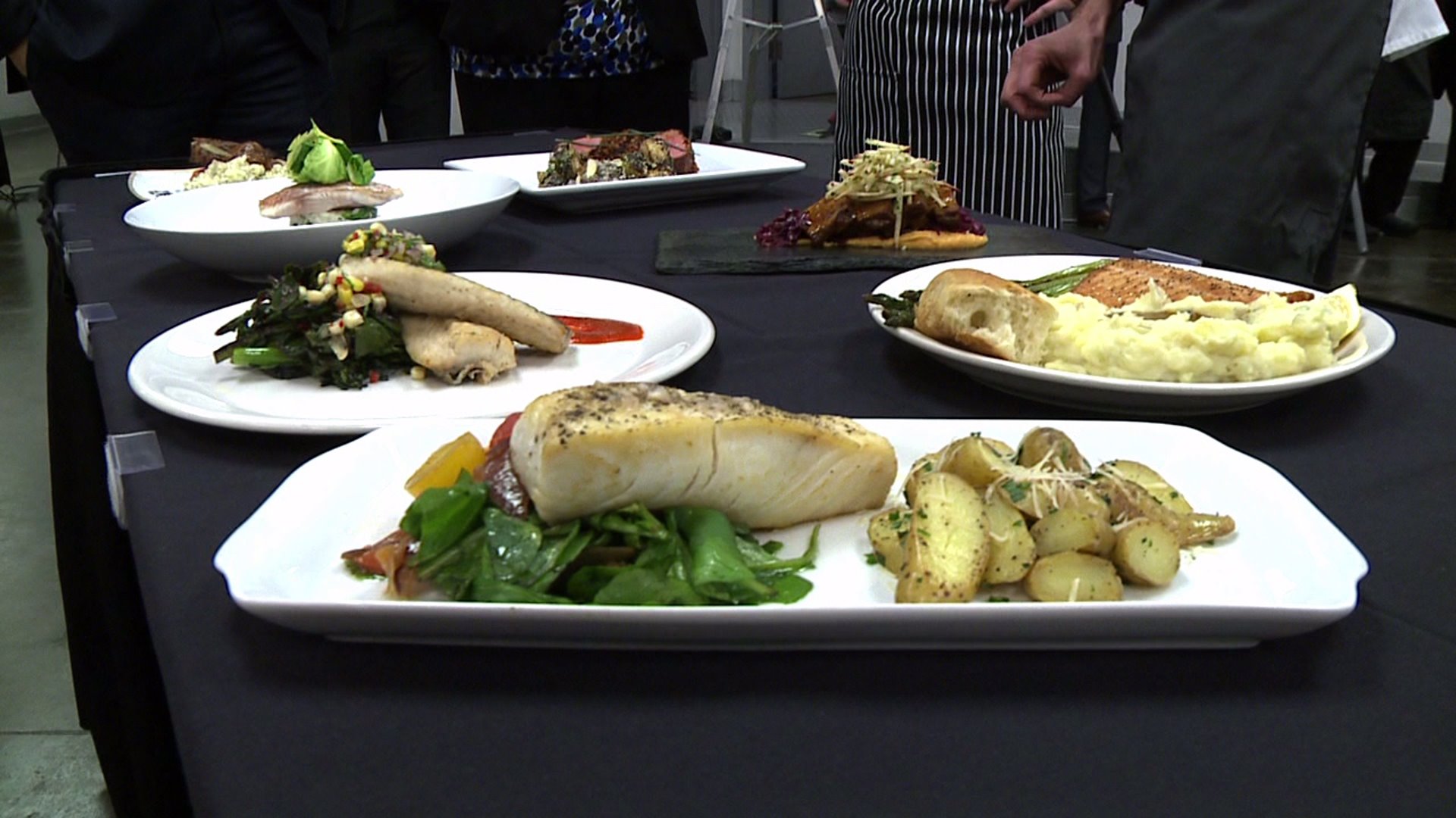 Food prepared for Denver Restaurant Week