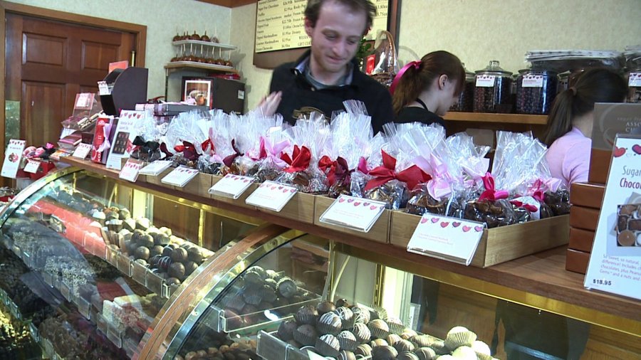 Rocky Mountain Chocolate Factory in downtown Denver