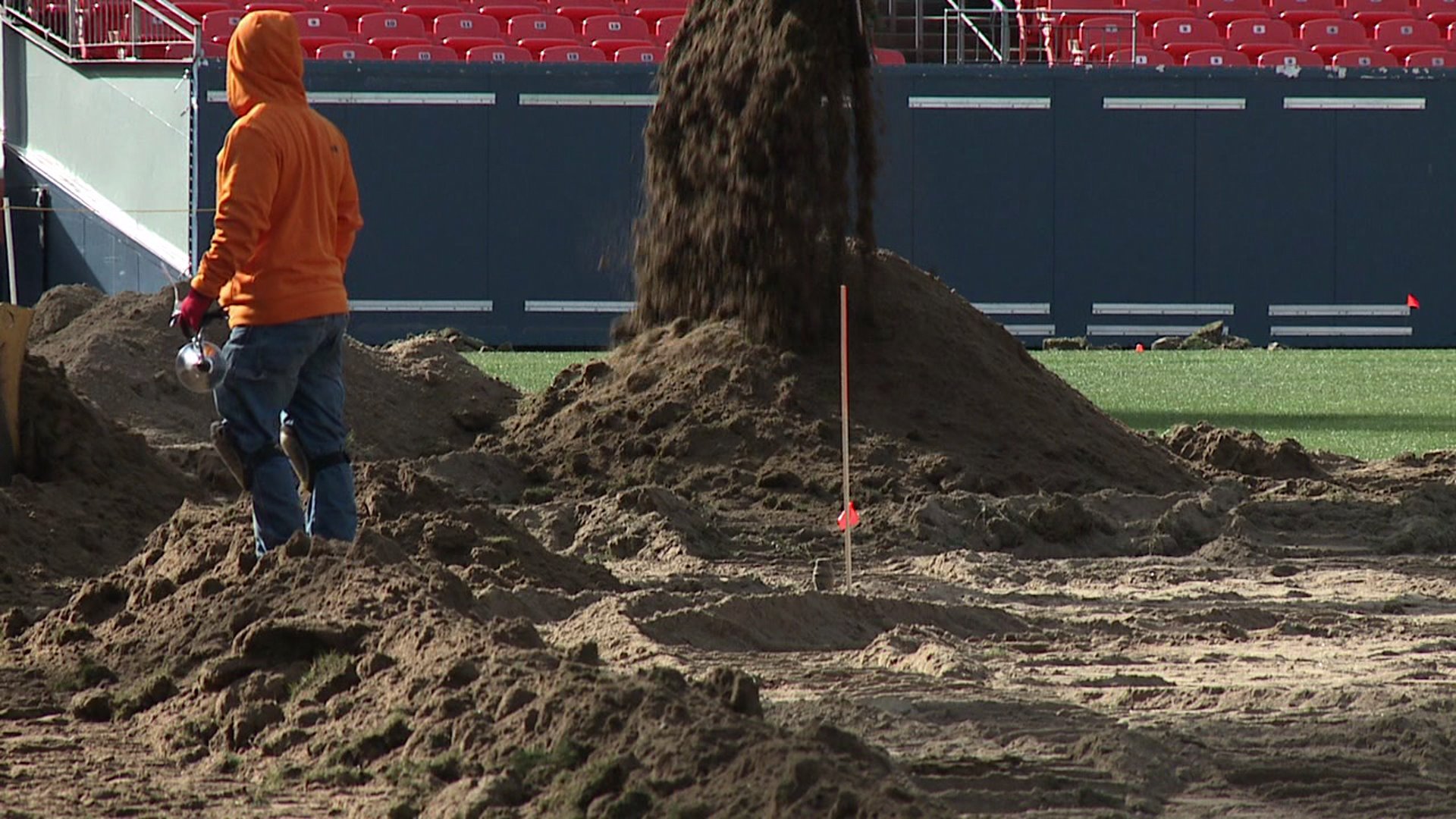 Sports Authority Field at Mile High gets new field