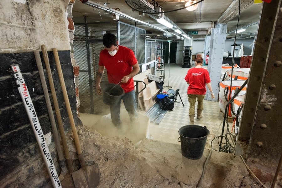 Workers digging underneath a Paris supermarket found as many as 200 skeletons. The skeletons were found as workers were doing renovations to the store in January, 2015. (Photo: CNN)