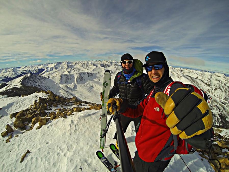 Jon Kedrowski and Meteorologist Chris Tomer.