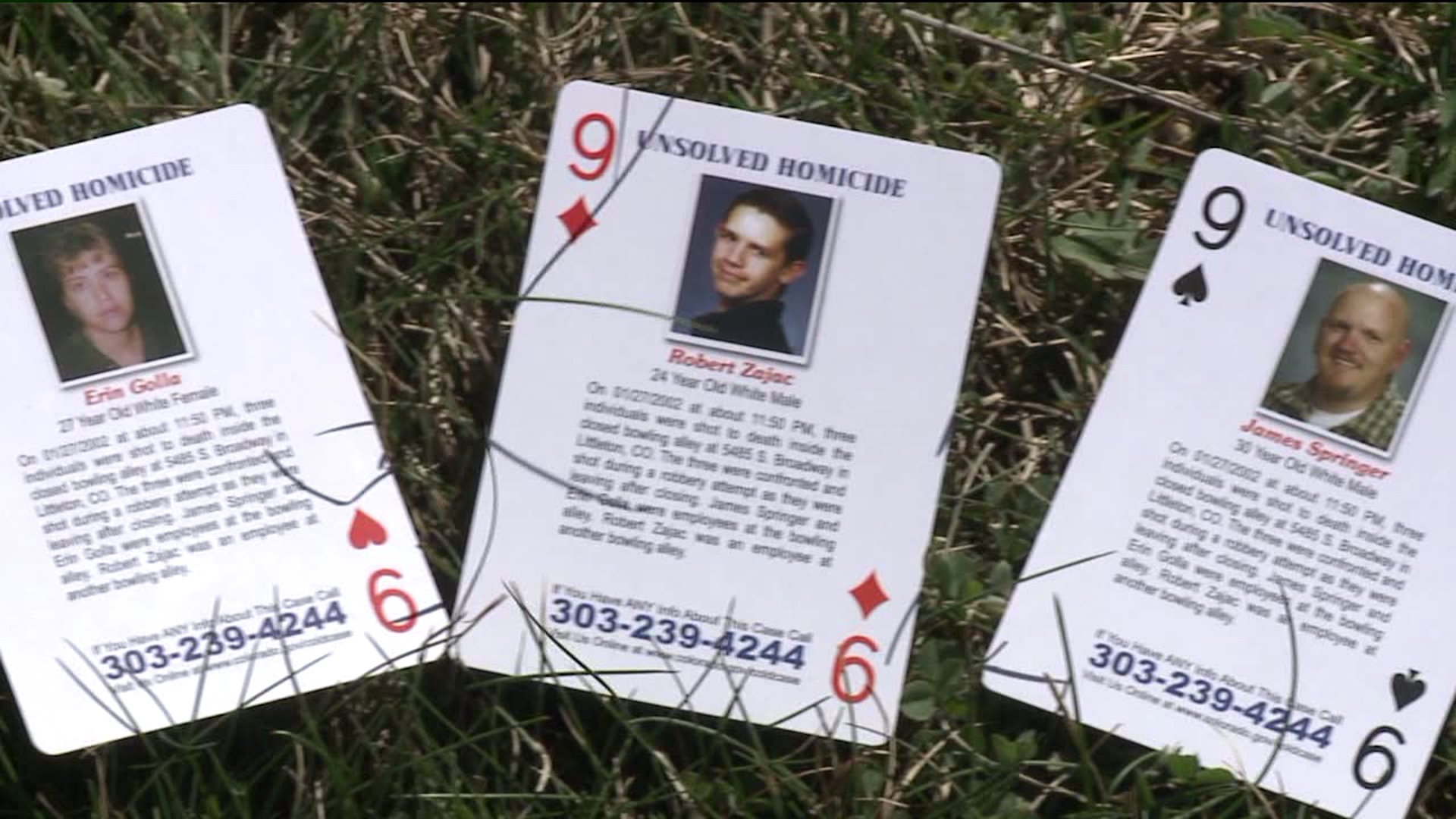 Cold case playing cards