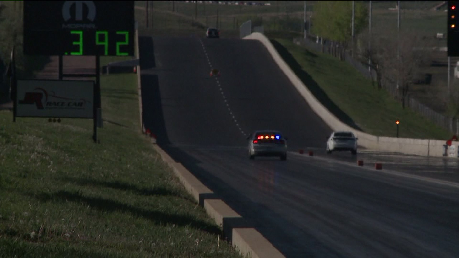 Drag racing at Bandimere Speedway