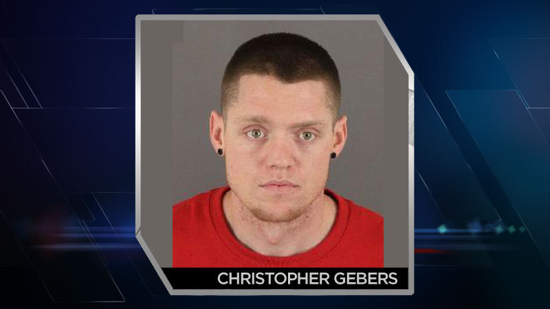 This a mug shot of Christopher Gebers from Sept. 2014. This is not a current photo of the suspect. (Photo: Longmont Police Department)