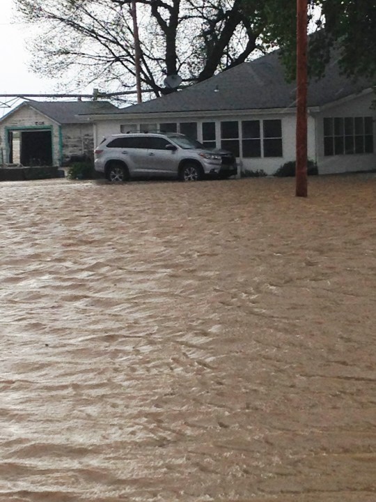 Flooded Morgan County roads. (Photo: viewer, Jodi)