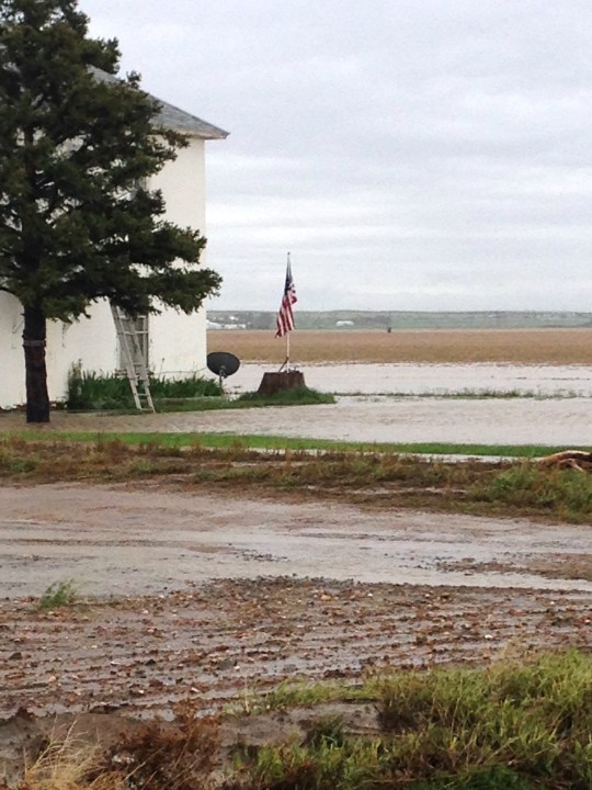 Flooded Morgan County roads. (Photo: viewer, Jodi)