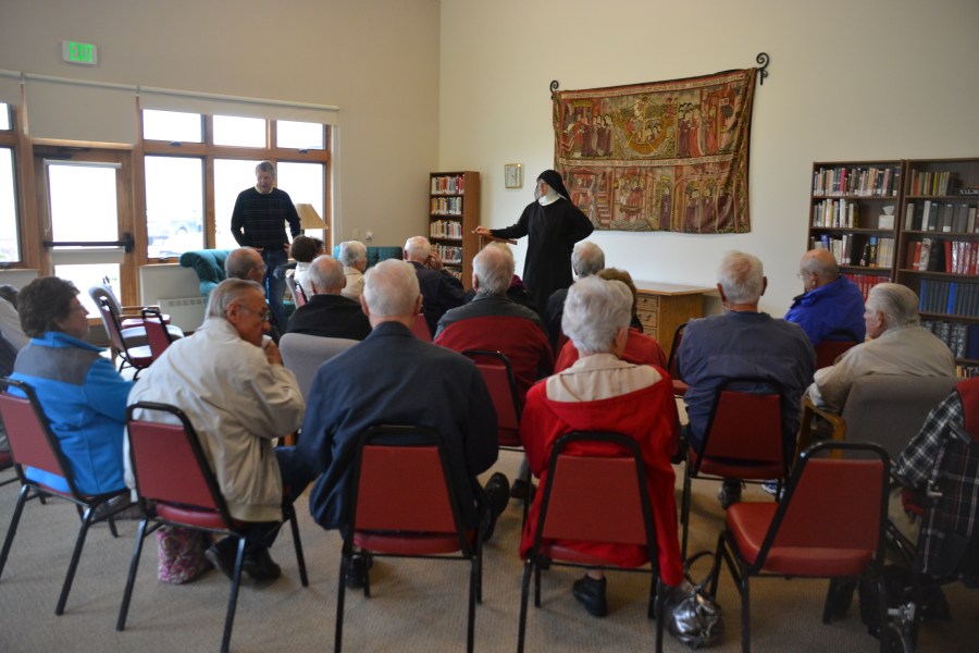 Behind the scenes look of the Abbey of St. Walburga in Virginia Dale, Colo. (Photo: Kevin Torres)