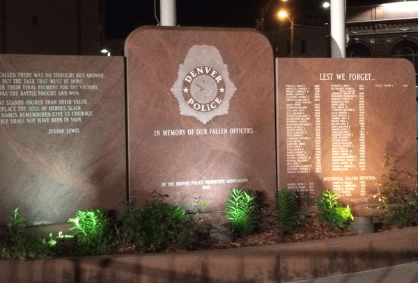 Fallen Officer Memorial in Denver