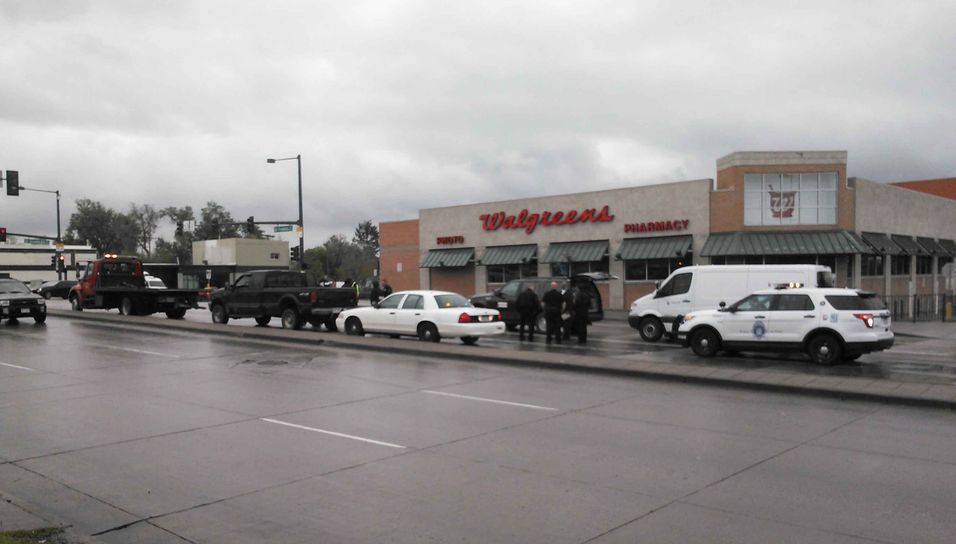 Police activity at Federal and Alameda in Denver