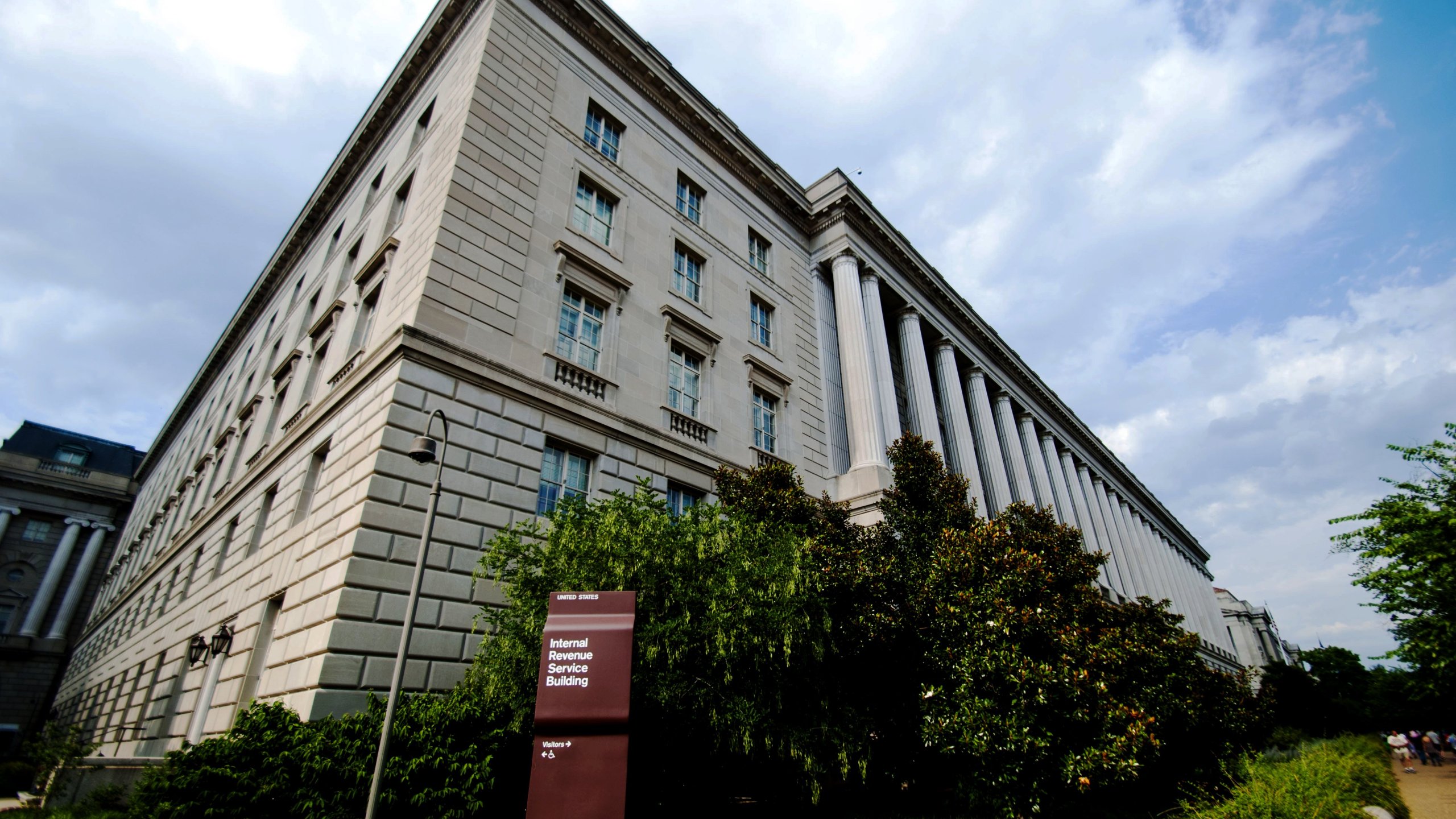 U.S. Internal Revenue Service building, Washington D.C. Courtesy: CNN