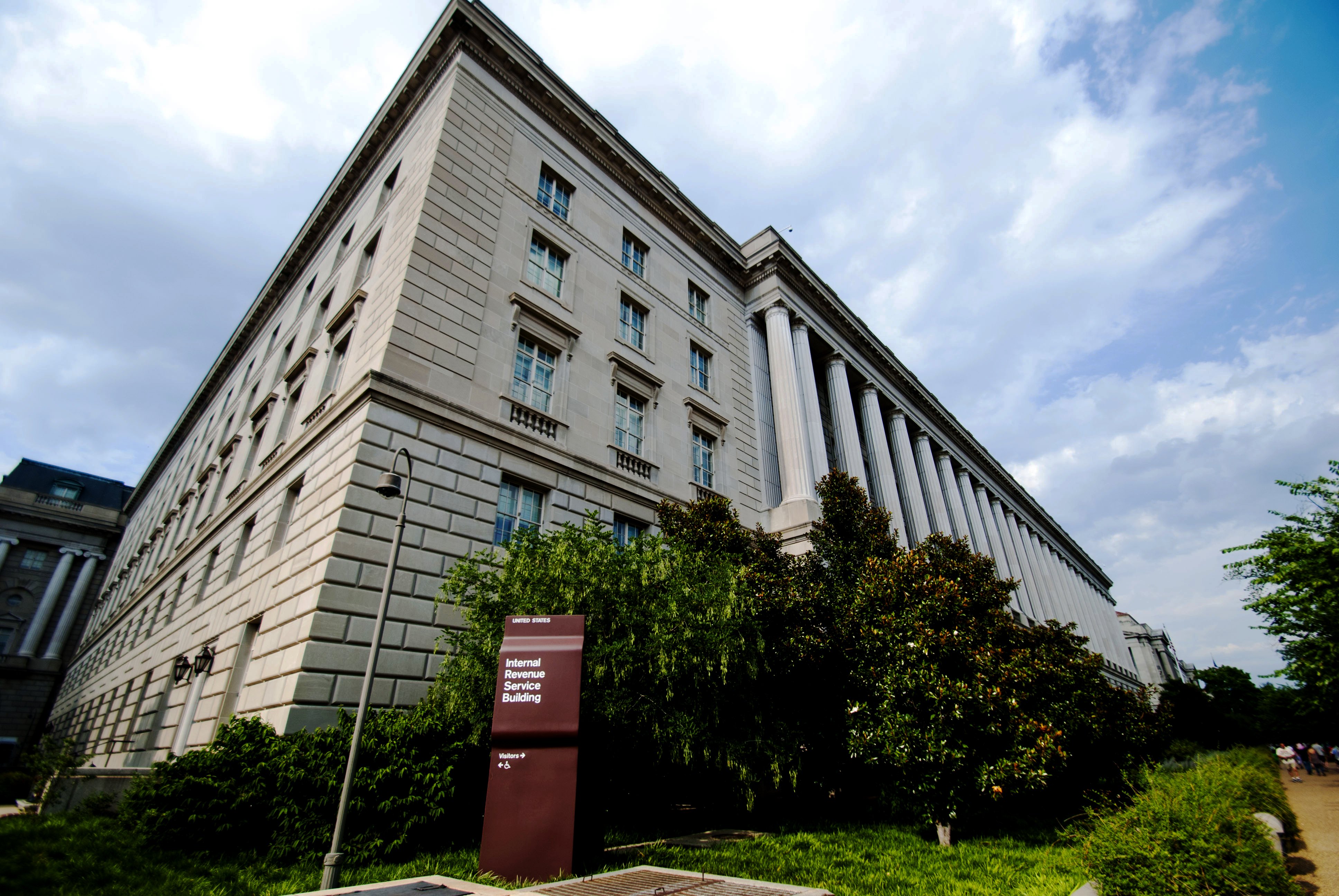 U.S. Internal Revenue Service building, Washington D.C. Courtesy: CNN