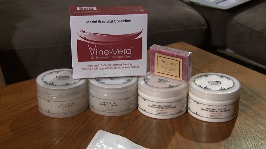 Vine-vera skin care products