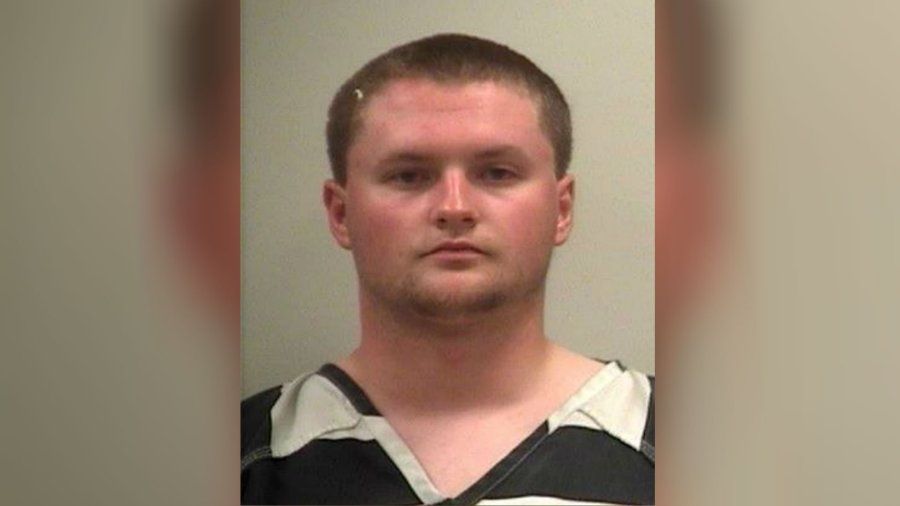 Tyler Ryan Blansit, 22, was arrested after confessing to killing his mother, Sherry Ann Blansit, 45, after they got into an argument over grades, authorities said.