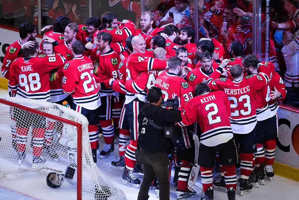 Blackhawks win Stanley Cup. Photo credit: Sports Illustrated