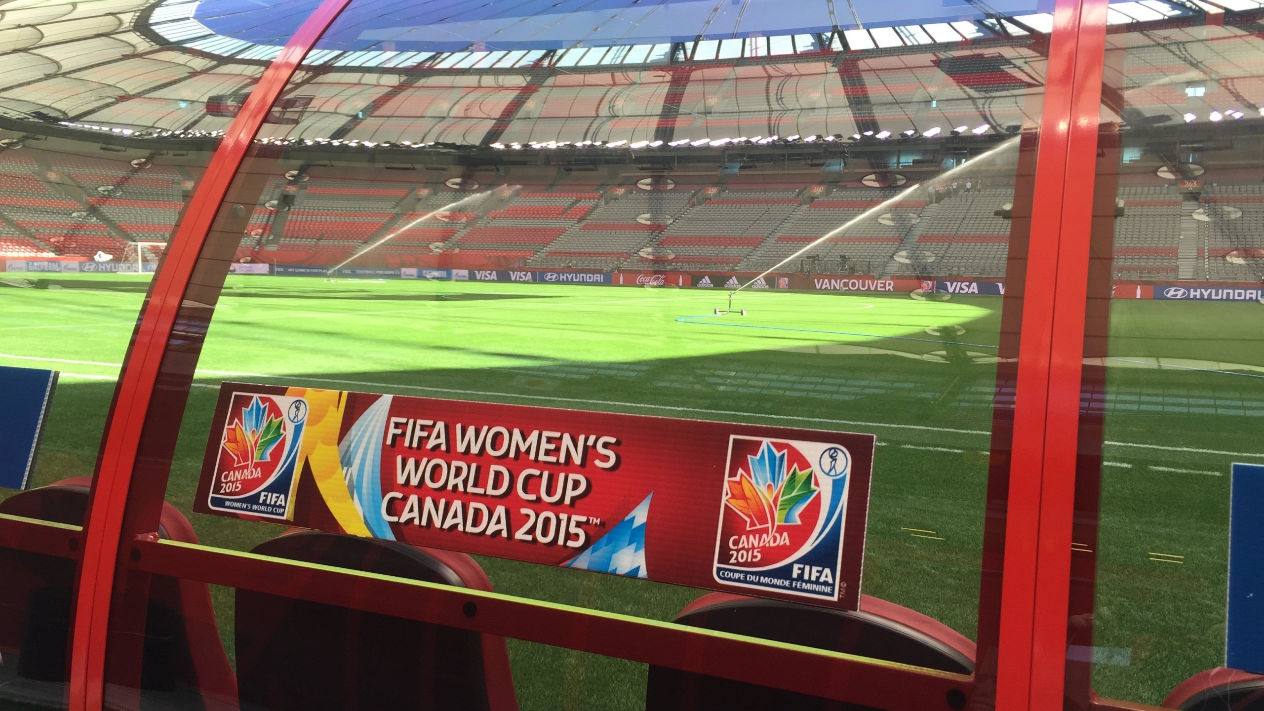 BC Place Stadium is home to the 2015 Women's World Cup Final in Vancouver, Canada. (Photo: CNN)