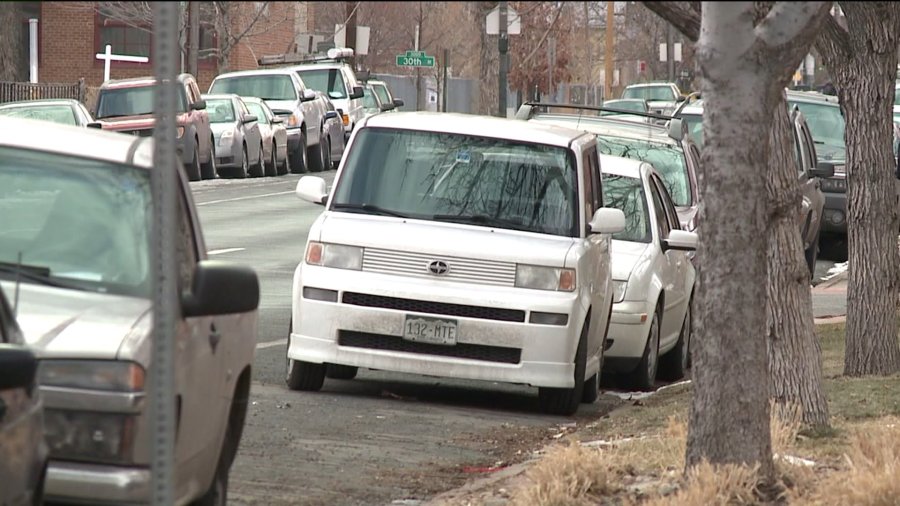 Tight parking in Curtis Park neighborhood